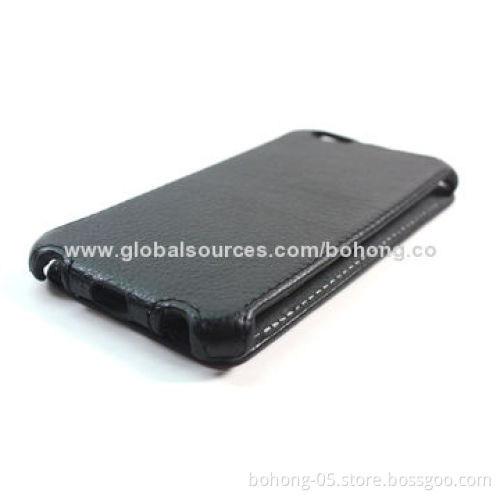 PU Leather Case for iPhone 6, Lining Inside, Magic Stone Close